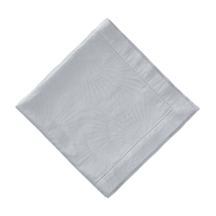 Serviette Espinho, Helles Steingrau, 100% Baumwolle