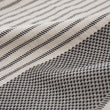 Bademantel Kadan in Schwarz & Creme aus 50% Leinen & 50% Baumwolle | Entdecken Sie unsere schönsten Wohnaccessoires