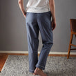 Pyjama Alvain Dunkles Graublau & Weiß | Schöne Ideen für Ihr Zuhause | URBANARA