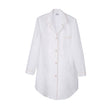 Nachthemd Alva Weiß & Rosa, 100% Bio-Baumwolle | URBANARA Nachtwäsche
