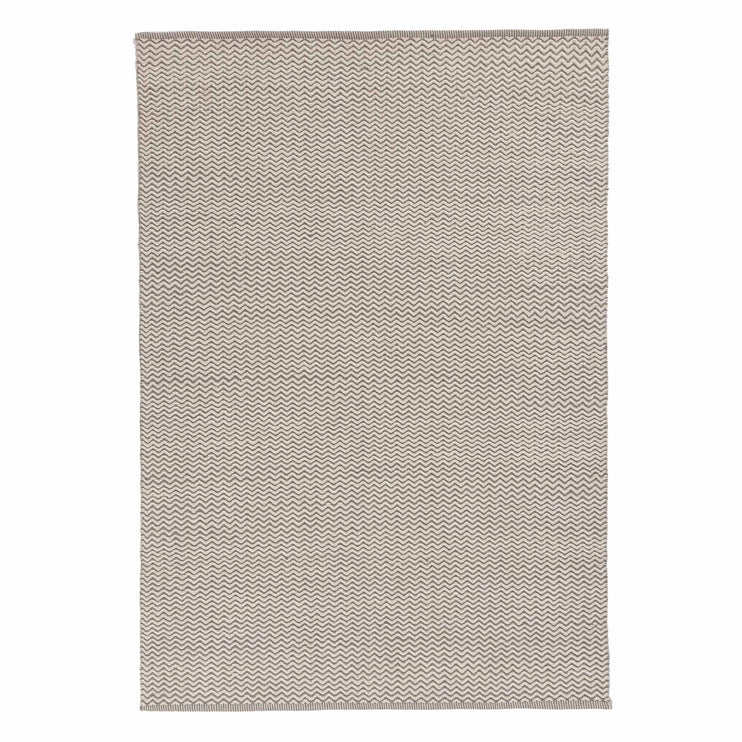 Teppich Pandim, Grau & Eierschale, 100% Wolle | URBANARA Wollteppiche