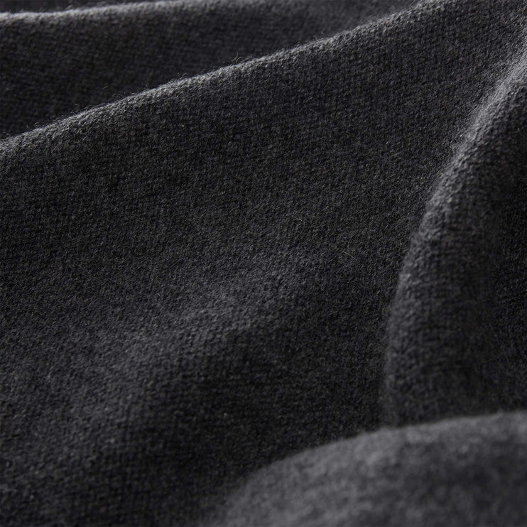 Strickjacke Nora, Anthrazit, 50% Kaschmirwolle & 50% Wolle | Hochwertige Wohnaccessoires