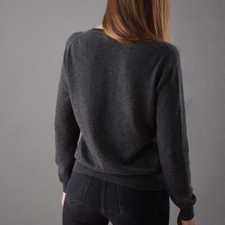Strickjacke Norain Anthrazit | Schöne Ideen für Ihr Zuhause | URBANARA