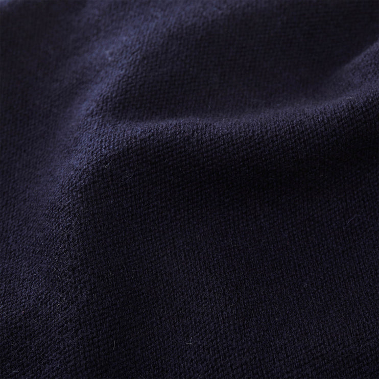 Strickjacke Nora in Mitternachtsblau aus 50% Kaschmirwolle & 50% Wolle | Entdecken Sie unsere schönsten Wohnaccessoires