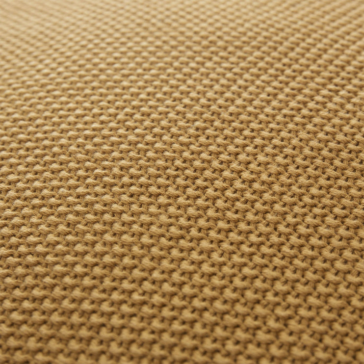 Kissenhülle Antua, Senfgelb, 100% Baumwolle | Hochwertige Wohnaccessoires