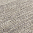 Läufer Gravlev Grau & Hellgrau & Hellblau, 100% Wolle | Hochwertige Wohnaccessoires