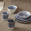 Becher-Set Caima Blaugrau, 100% Keramik | Hochwertige Wohnaccessoires