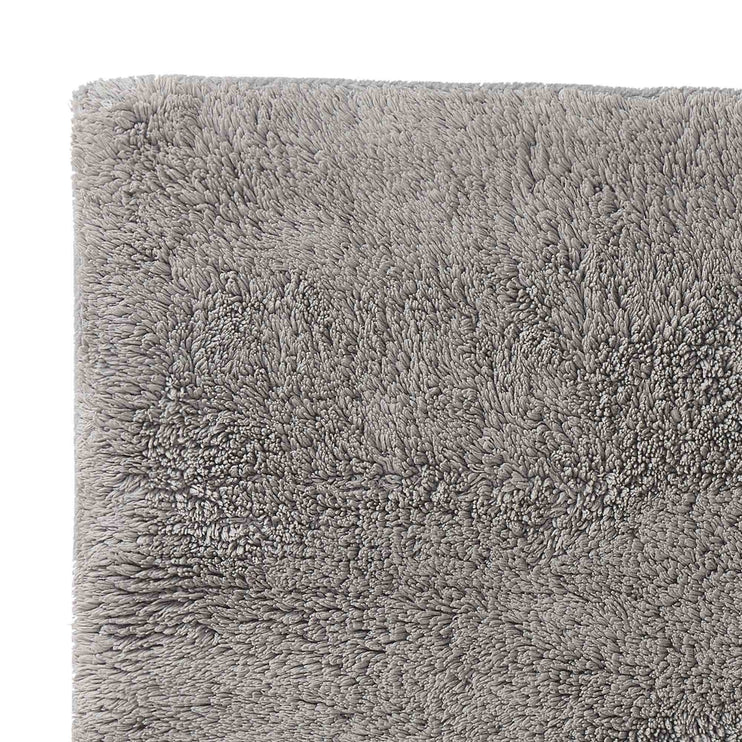 Badematte Banas, Hellgrau, 100% Baumwolle | Hochwertige Wohnaccessoires