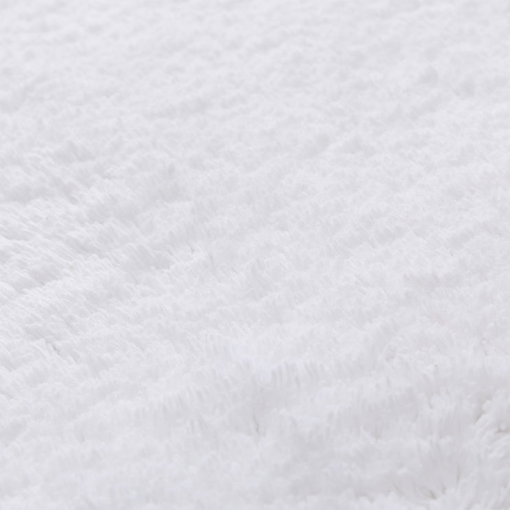 Badematte Banas, Weiß, 100% Baumwolle | Hochwertige Wohnaccessoires