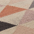 Teppich Barli in Rosa & Cognac & Silbergrau aus 100% Schurwolle | Entdecken Sie unsere schönsten Wohnaccessoires