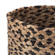 Aufbewahrung Dunagiri, Natur & Schwarz, 100% Jute | Hochwertige Wohnaccessoires