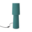 Tischlampe Kollur Grüngrau, 100% Baumwolle & 100% Metall