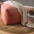 Pouf Godavariin Papaya & Grau | Schöne Ideen für Ihr Zuhause | URBANARA