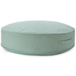 Pouf Nashik, Helles Graugrün, 100% Baumwolle