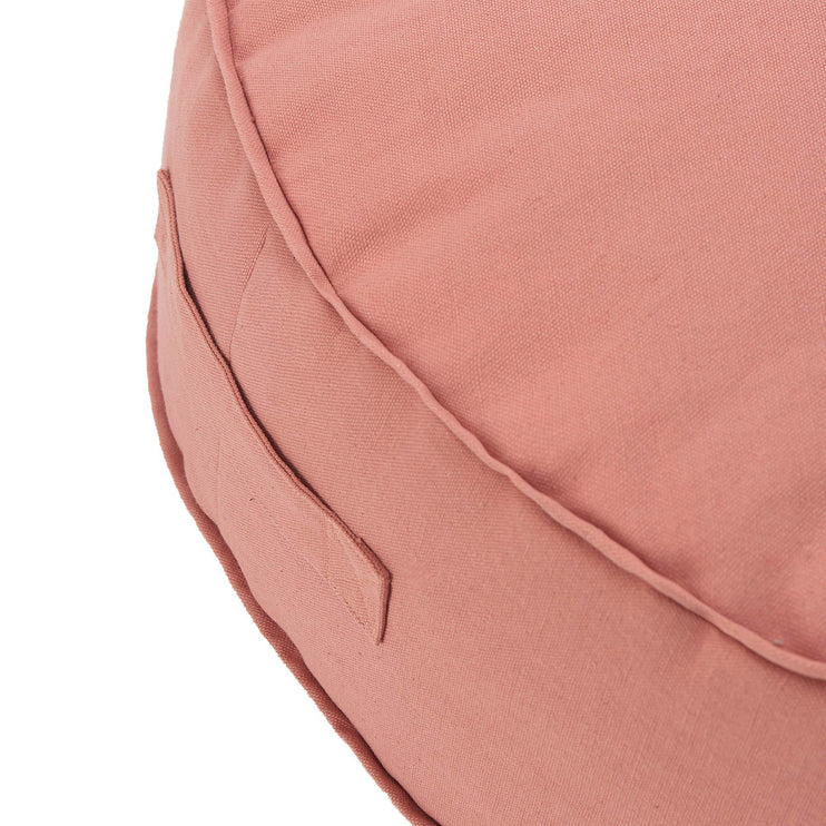 Pouf Nashik in Papaya aus 100% Baumwolle | Entdecken Sie unsere schönsten Wohnaccessoires
