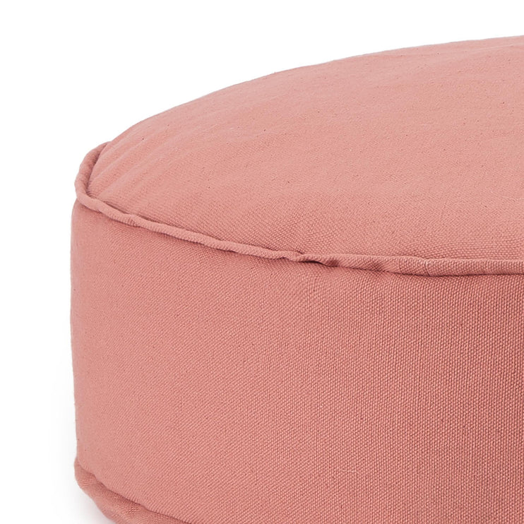 Canvas-Pouf Nashik [Papaya]