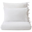 Bettdeckenbezug Aliseda, Weiß, 100% gekämmte Baumwolle