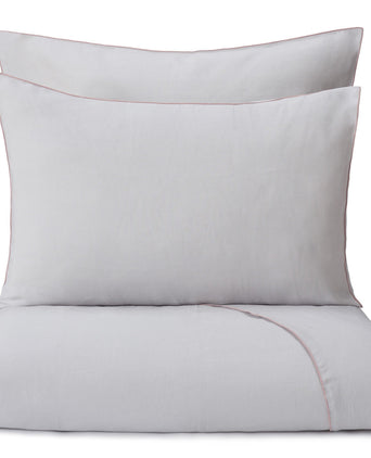 Kissenbezug Alvaladein Hellgrau & Zartrosa | Schöne Ideen für Ihr Zuhause | URBANARA