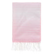Hamamtuch Kadirli, Rosa & Weiß, 100% Baumwolle