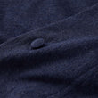 Bettdeckenbezug Sabugal, Dunkelblau-Melange, 100% Baumwolle | URBANARA Jersey-Bettwäsche