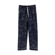Pyjama Cova, Dunkelblau & Weiß, 100% Baumwolle | Hochwertige Wohnaccessoires