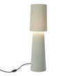Stehlampe Kollur, Helles Graugrün, 100% Baumwolle & 100% Metall | URBANARA Stehlampen