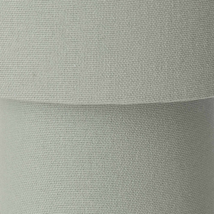 Stehlampe Kollur, Helles Graugrün, 100% Baumwolle & 100% Metall | Hochwertige Wohnaccessoires