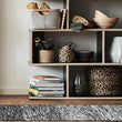 Aufbewahrung Dunagiri, Natur & Schwarz, 100% Jute | URBANARA Aufbewahrungskörbe
