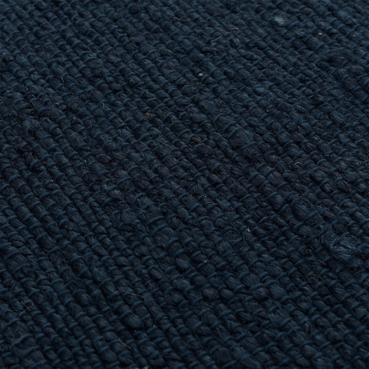Läufer Gorbio, Blau, 90% Jute & 10% Baumwolle | Hochwertige Wohnaccessoires