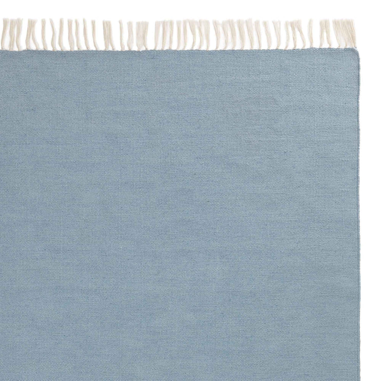 Teppich Udaka, Eisblau, 100% PET