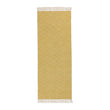 Läufer Barota, Leuchtendes Senfgelb & Weiß, 100% PET | URBANARA Gartenaccessories
