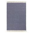 Teppich Barota, Ultramarinblau & Weiß, 100% PET | URBANARA Gartenaccessories