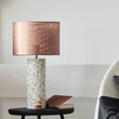 Tischlampe Nindra Kupfer, 100% Messing | URBANARA Tischleuchten