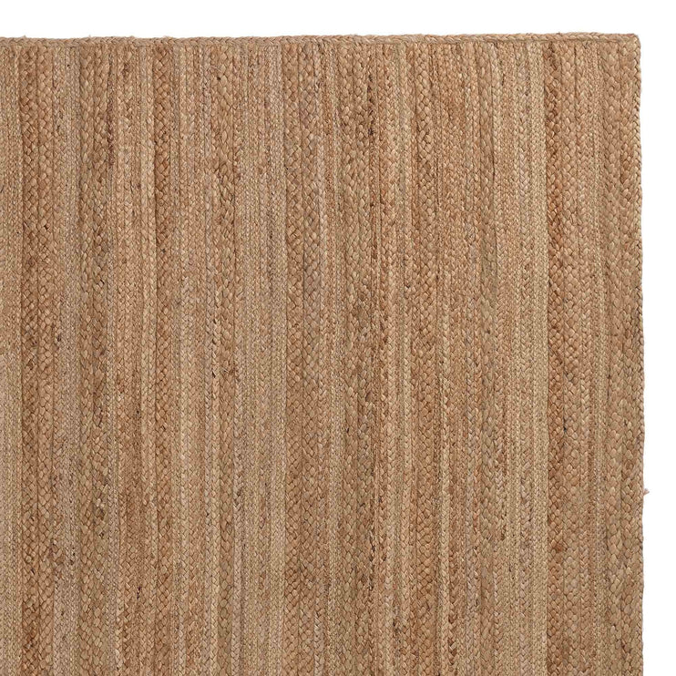 Teppich Levuo, Natur, 90% Jute & 10% Baumwolle