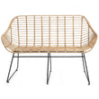 Bank Palu, Natur, 100% Rattan