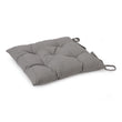 Kissen Isaka, Hellgrau, 100% Baumwolle & 100% Polyester