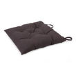 Kissen Isaka, Dunkelgrau, 100% Baumwolle & 100% Polyester