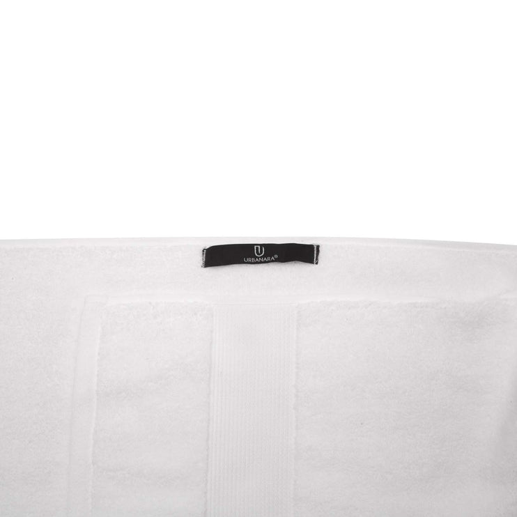 Handtuch Alvito, Weiß, 100% Zero-Twist Baumwolle | Hochwertige Wohnaccessoires