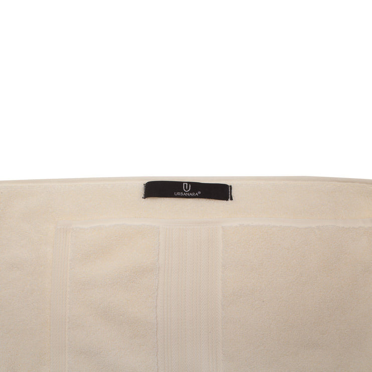 Handtuch Salema, Creme, 100% Supima Baumwolle | Hochwertige Wohnaccessoires