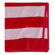 Strandtuch Serena, Rot & Weiß, 100% Baumwolle | URBANARA Strandtücher