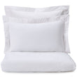 Kissenbezug Arles Weiß, 100% gekämmte und merzerisierte Baumwolle