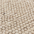 Teppich Ravi Naturweiß, 60% Wolle & 20% Viskose & 20% Baumwolle | Hochwertige Wohnaccessoires
