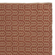 Teppich Alampar Natur & Terrakotta, 100% Jute