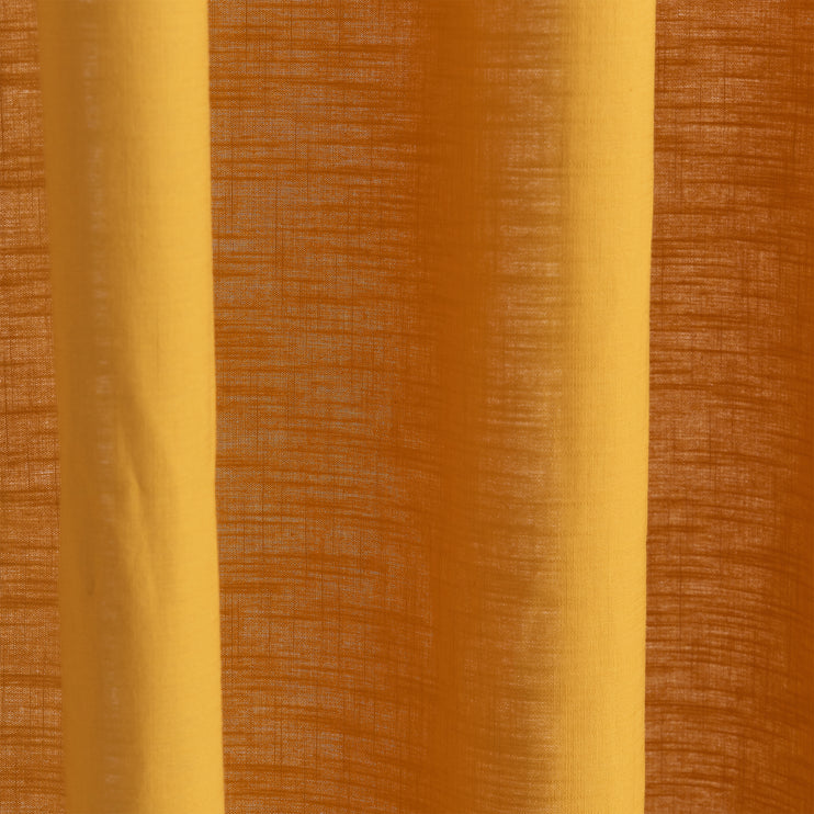 Vorhang-Set Alentejo in Senfgelb aus 100% Baumwolle | Entdecken Sie unsere schönsten Wohnaccessoires