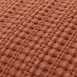 Kissenhülle Anadia Terrakotta, 100% Baumwolle | Hochwertige Wohnaccessoires