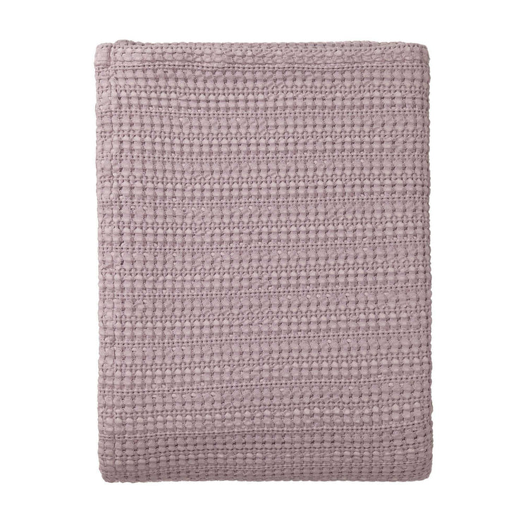 Tagesdecke Anadia, Helles Mauve, 100% Baumwolle