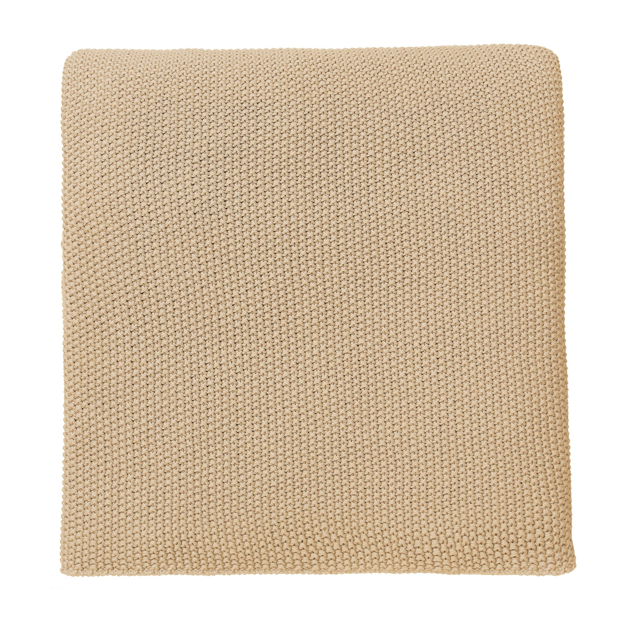 URBANARA Baumwolldecke Antua 200x260cm - Gestrickte Kuscheldecke Aus 100% Baumwolle