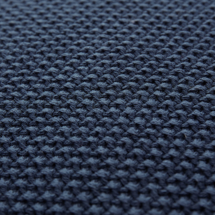 Kissenhülle Antua [Dunkles Blaugrau]