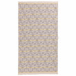 Strandtuch Arade, Zartrosa & Grau & Gelb, 100% Baumwolle