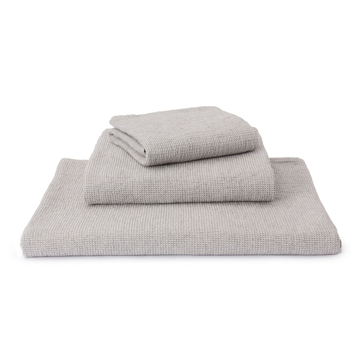 Handtuch Arneiro [Grau/Naturweiß]